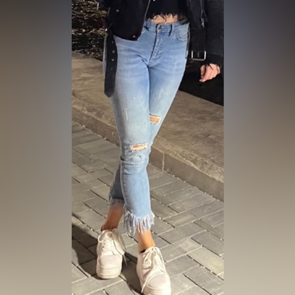 We The Free Fringe Jeans